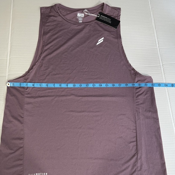 DOYOUEVEN pureMOTION Workout Tank Muscle T shirt in Deep Mauve size XL - Picture 6 of 11